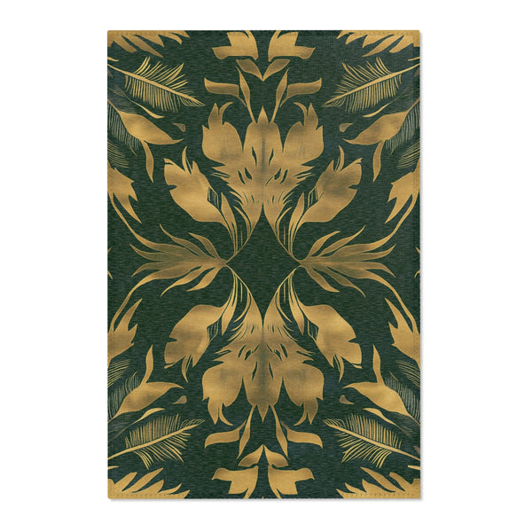 Exotic Feathers Emerald – Nature-Inspired Area Rug