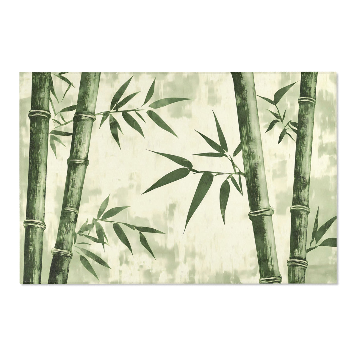 Bamboo Harmony Rug - Tranquil Nature-Inspired Home Décor