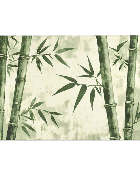 Bamboo Harmony Rug - Tranquil Nature-Inspired Home Décor