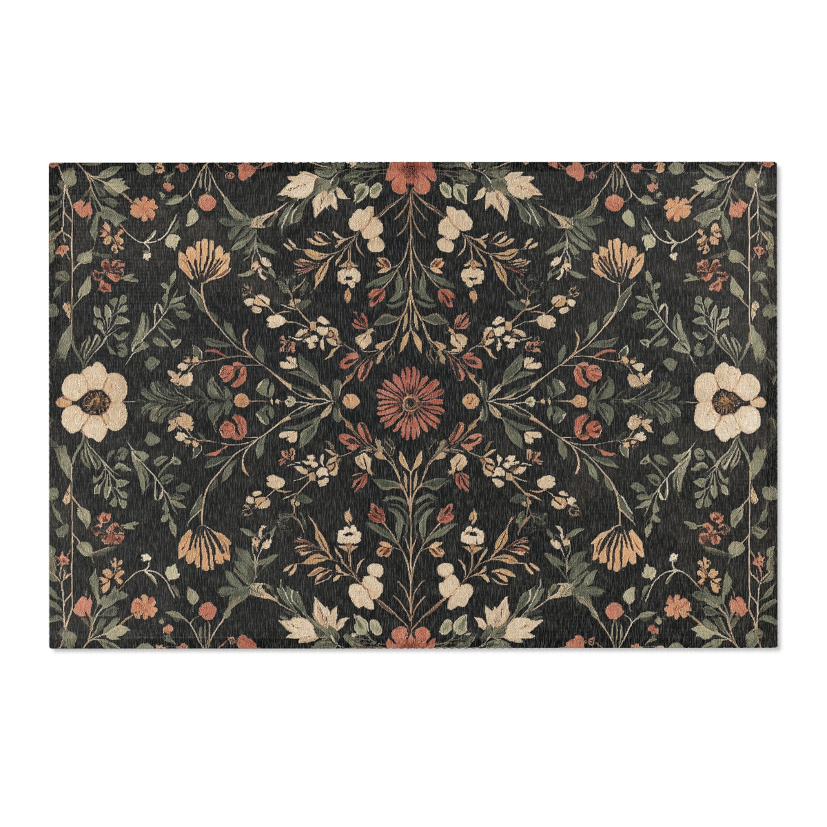 Enchanted Autumn Grove Rug - Nature-Inspired Warmth