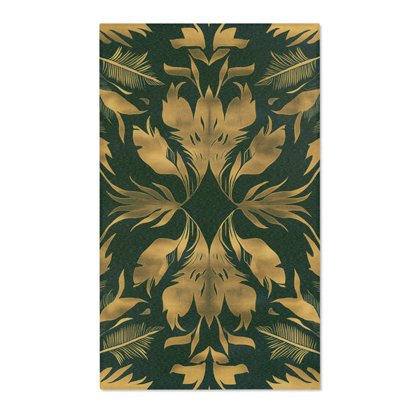 Exotic Feathers Emerald – Nature-Inspired Area Rug