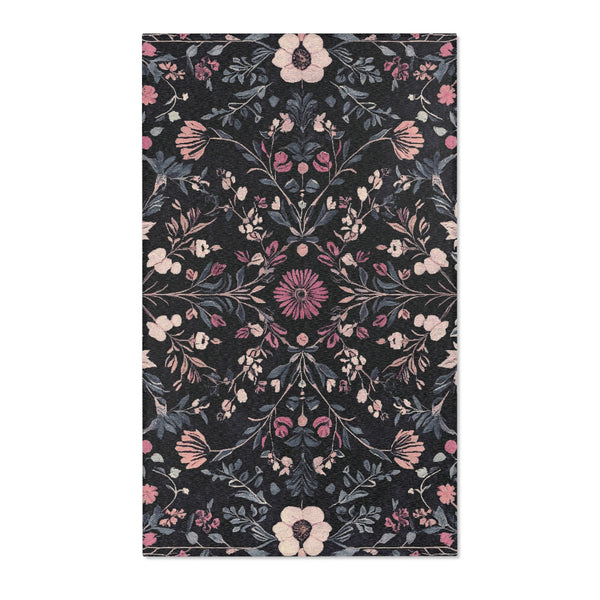 Enchanted Spring Grove Rug - Nature-Inspired Floral Serenity