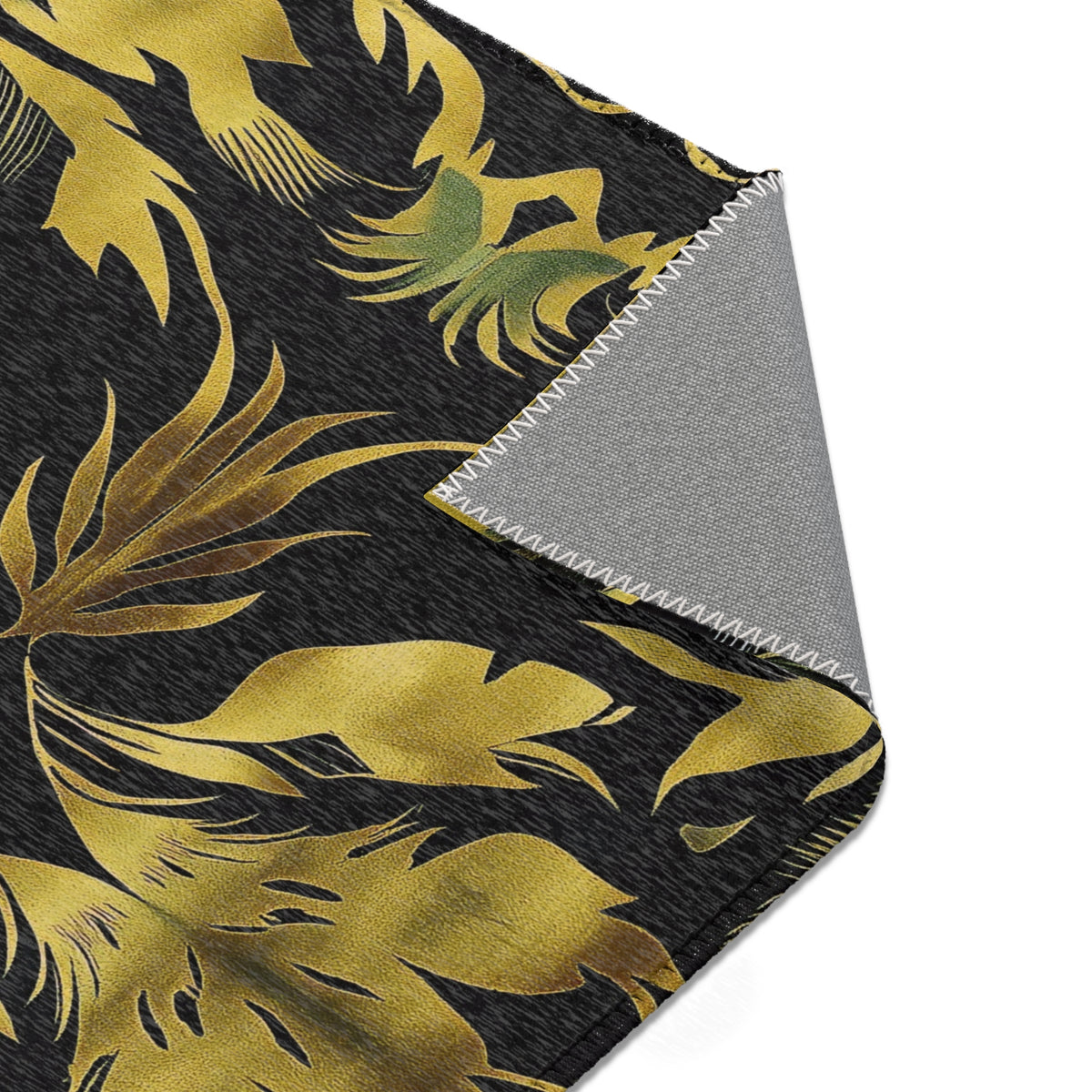 Exotic Feathers Gold – Nature-Inspired Area Rug