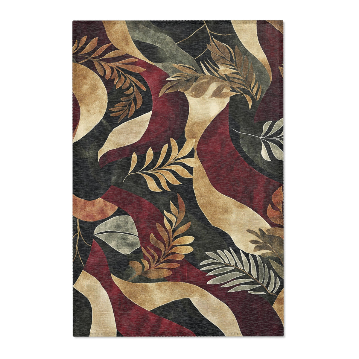 Jungle Harmony Rug - Nature-Inspired Elegance