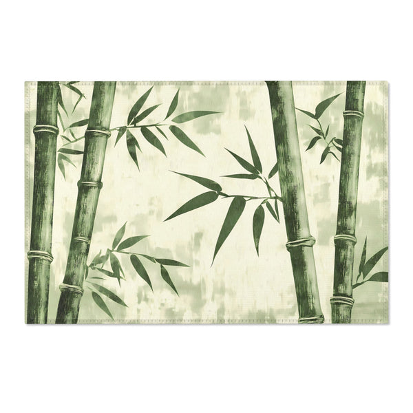 Bamboo Serenity Area Rug - Nature Inspired Home Decor for Tranquil Spaces