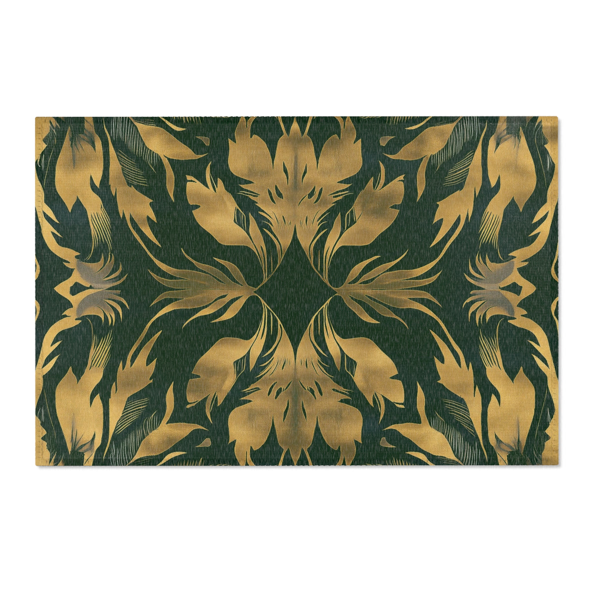 Exotic Feathers Emerald – Nature-Inspired Area Rug