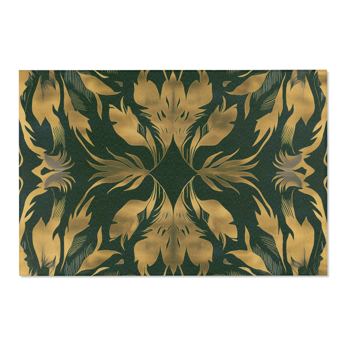 Exotic Feathers Emerald – Nature-Inspired Area Rug