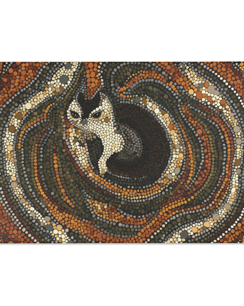 Mystic Glider Rug - Fauna-Inspired Elegance for Modern Homes