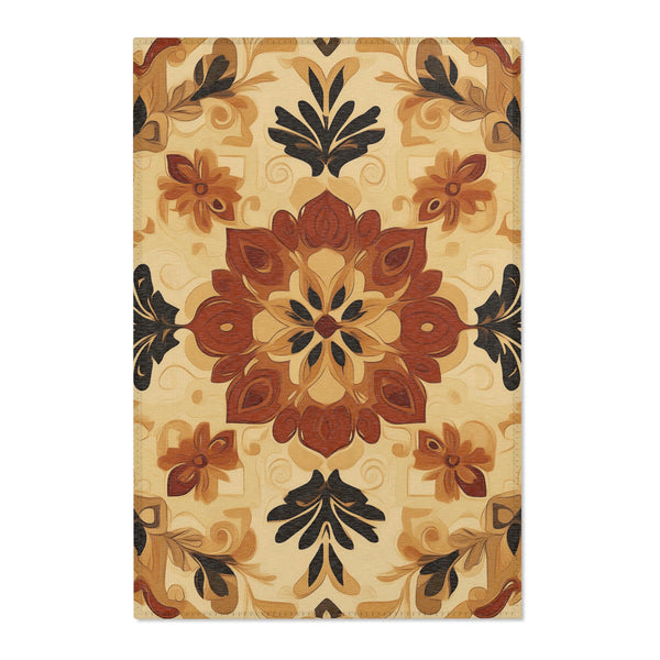 Earthy Vibrance – Nature-Inspired Area Rug