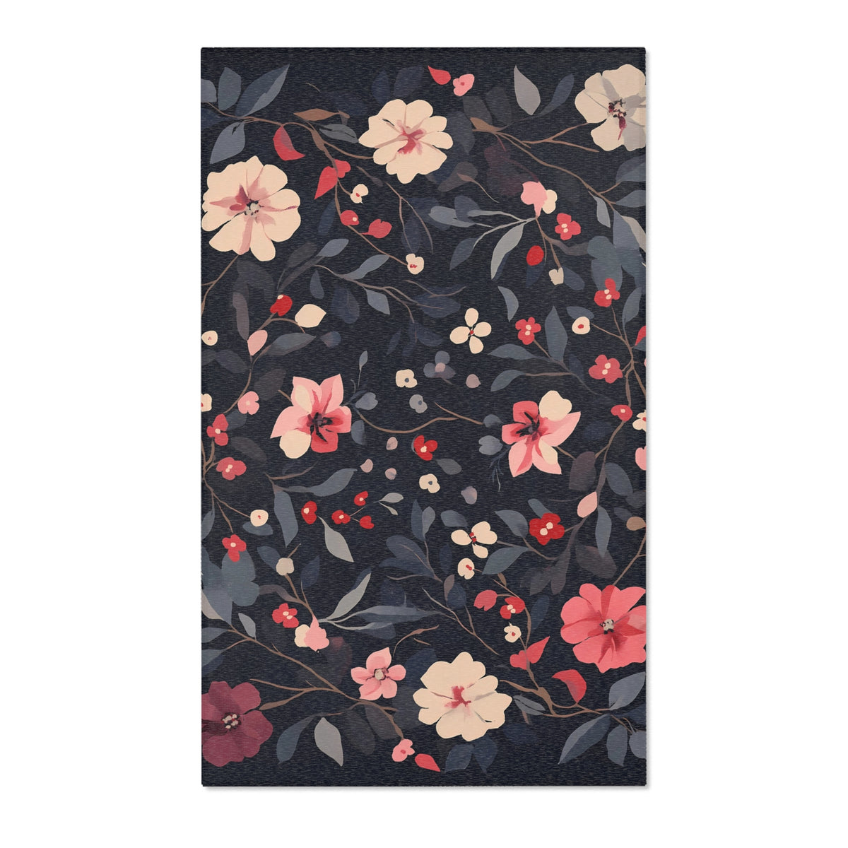 Timeless Bloom Rug - Nature-Inspired Floral Elegance