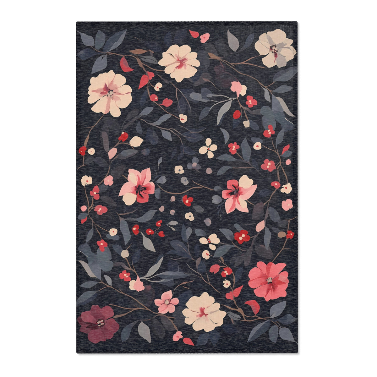 Timeless Bloom Rug - Nature-Inspired Floral Elegance