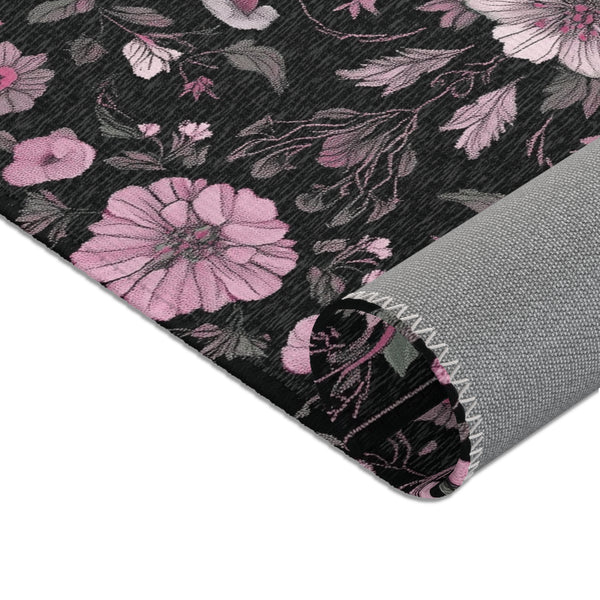 Moonlit Cherry Blossom Rug - Nature-Inspired Tranquility