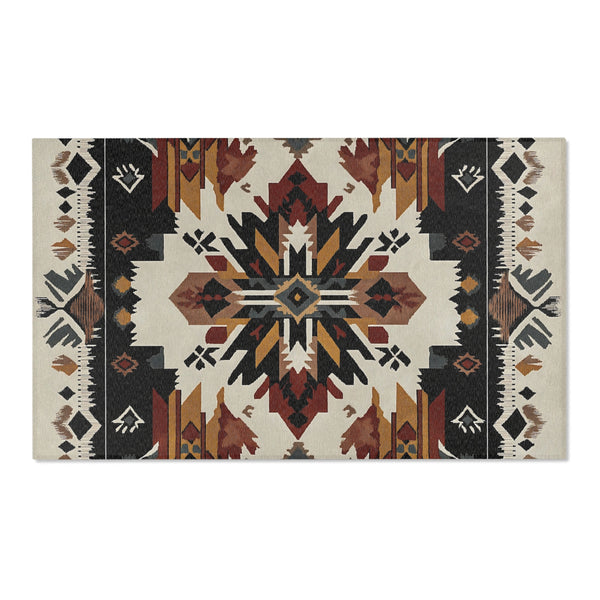 Bohemian Area Rug - Southwestern Design for Cozy Spaces