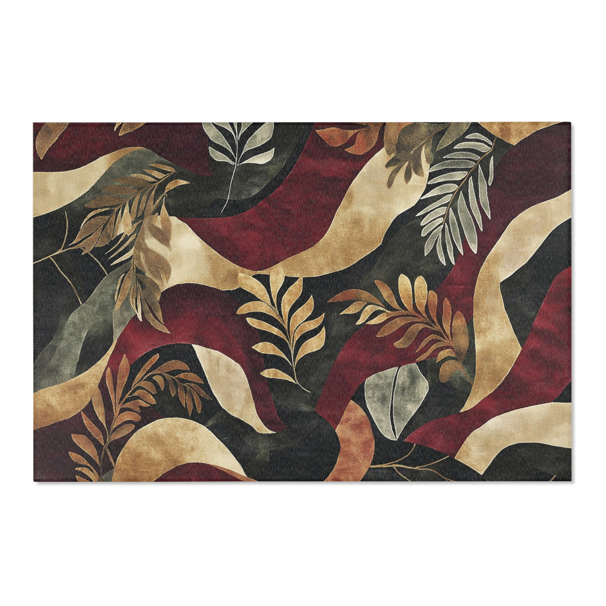 Jungle Harmony Rug - Nature-Inspired Elegance