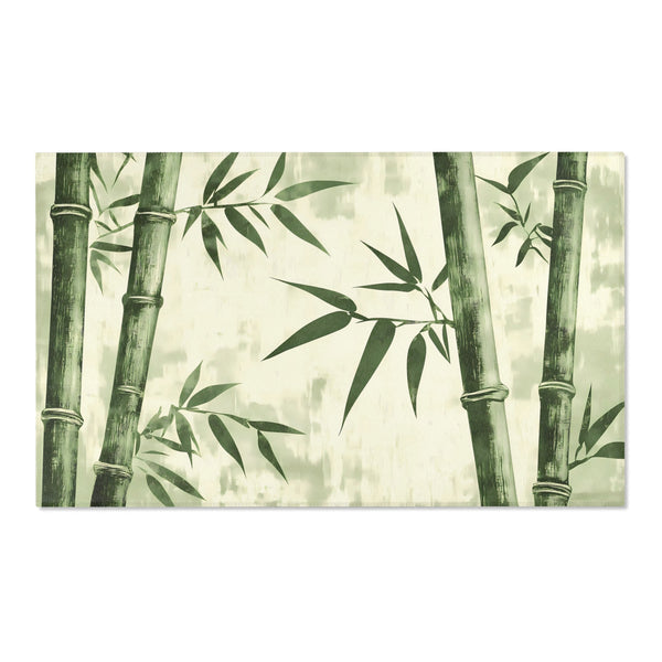 Bamboo Harmony Rug - Tranquil Nature-Inspired Home Décor