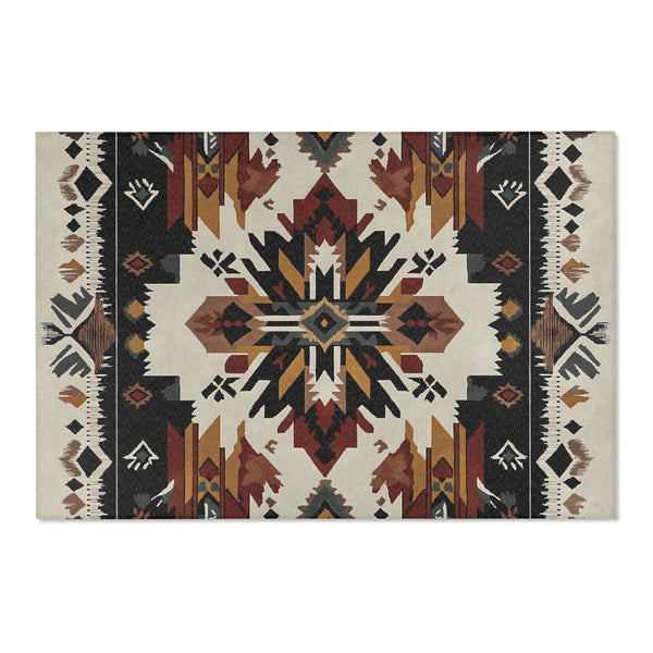 Bohemian Area Rug - Southwestern Design for Cozy Spaces