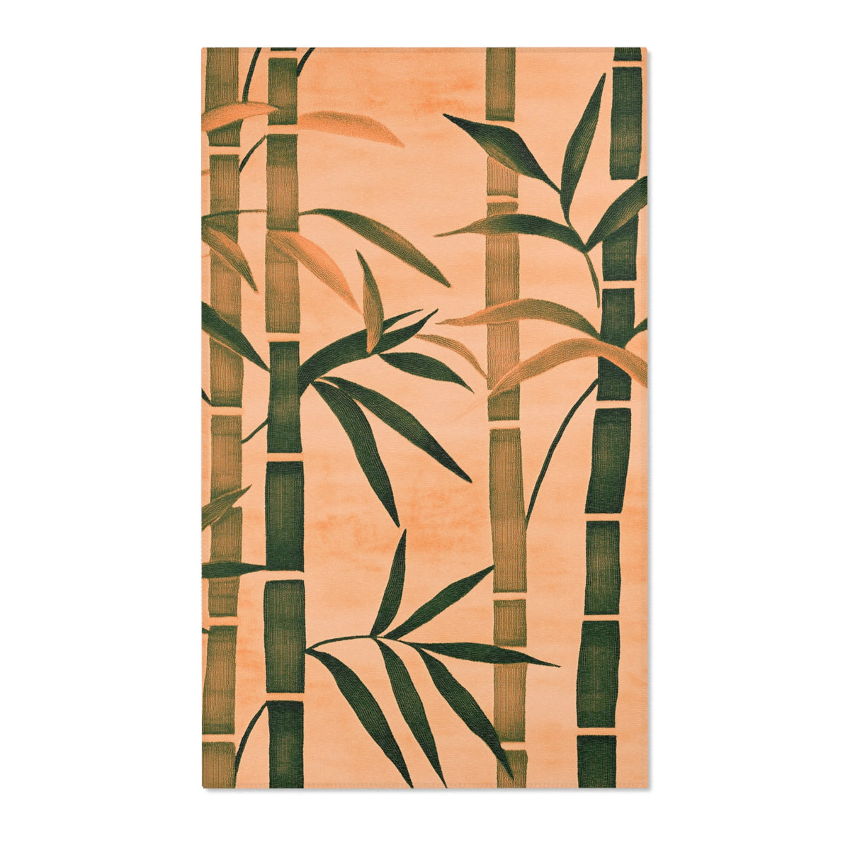 Sunset Bamboo – Nature-Inspired Area Rug