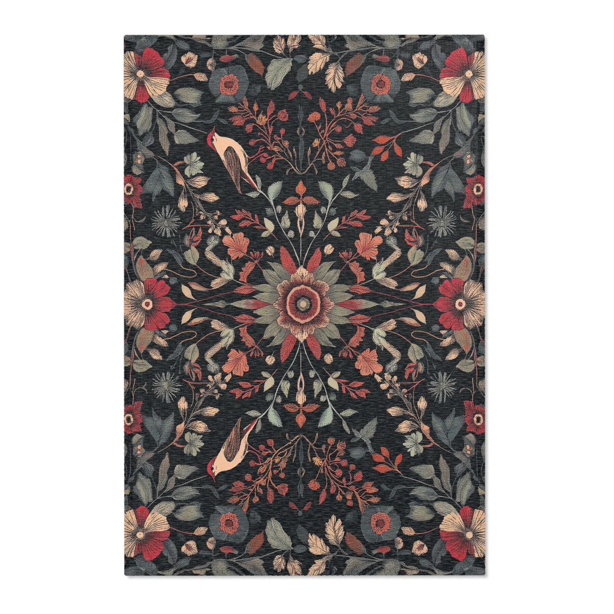 Twilight Canopy Rug - Nature-Inspired Autumn Elegance