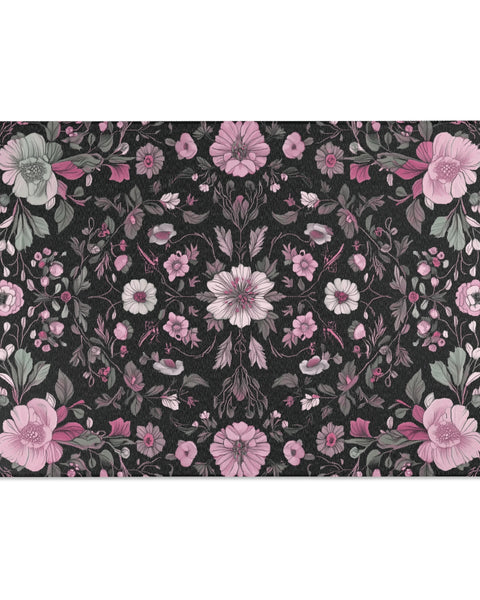 Moonlit Cherry Blossom Rug - Nature-Inspired Tranquility