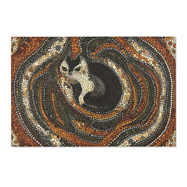 Mystic Glider Rug - Fauna-Inspired Elegance for Modern Homes