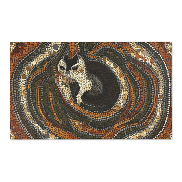 Mystic Glider Rug - Fauna-Inspired Elegance for Modern Homes