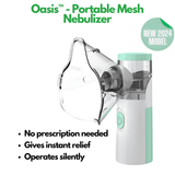 Oasis™ - Portable Mesh Nebulizer - districtoasis -