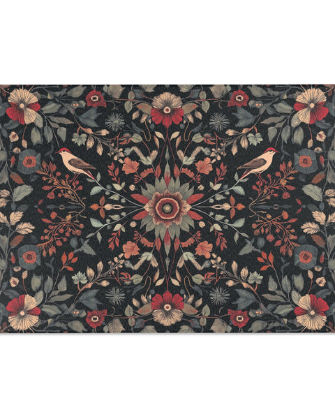 Twilight Canopy Rug - Nature-Inspired Autumn Elegance