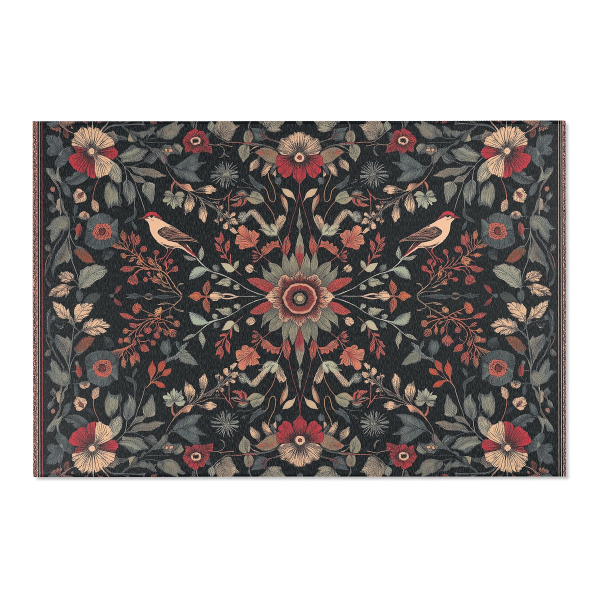 Twilight Canopy Rug - Nature-Inspired Autumn Elegance