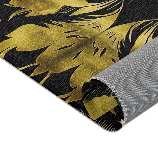 Exotic Feathers Gold – Nature-Inspired Area Rug