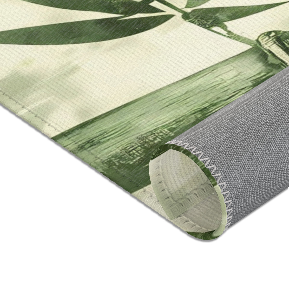 Bamboo Harmony Rug - Tranquil Nature-Inspired Home Décor