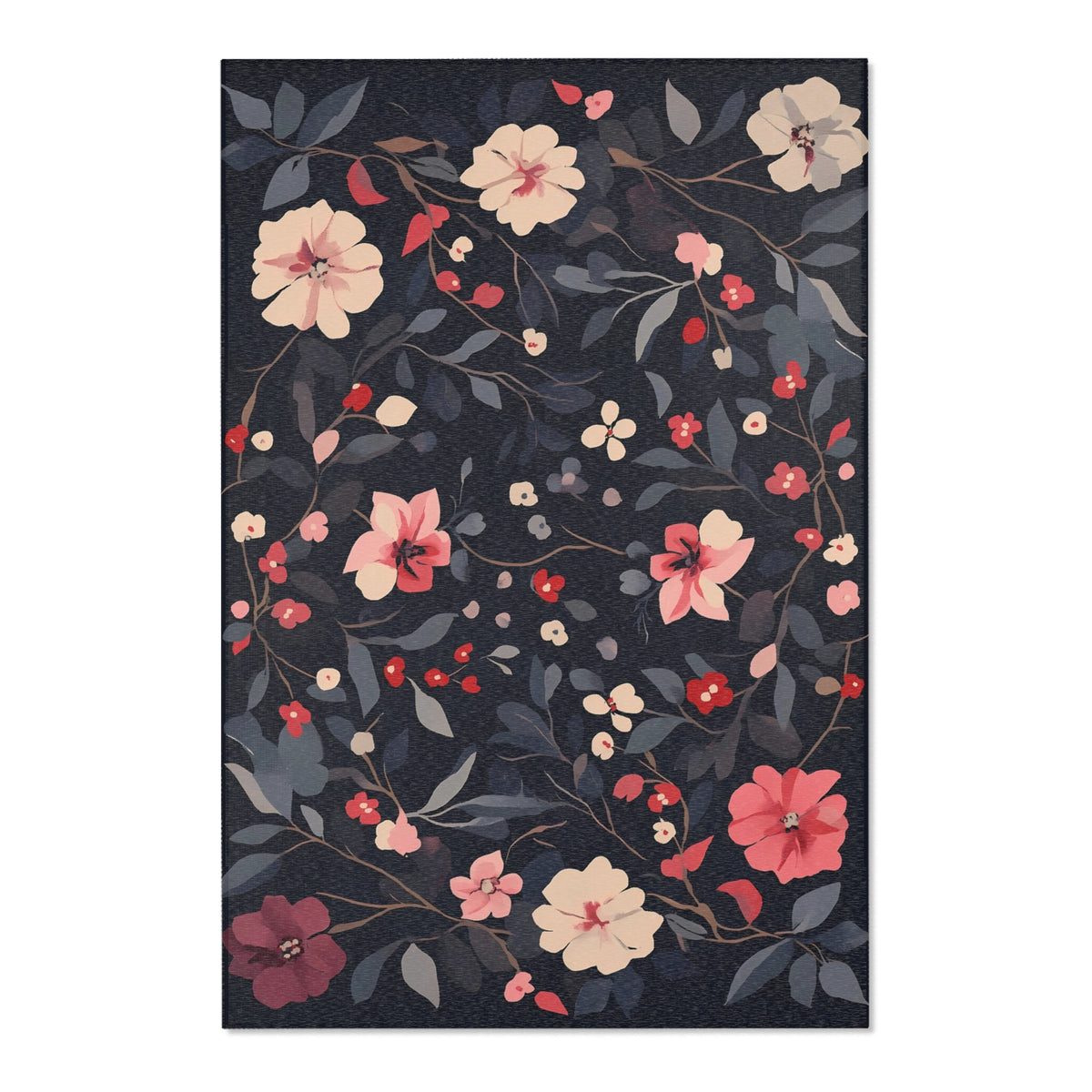 Timeless Bloom Rug - Nature-Inspired Floral Elegance