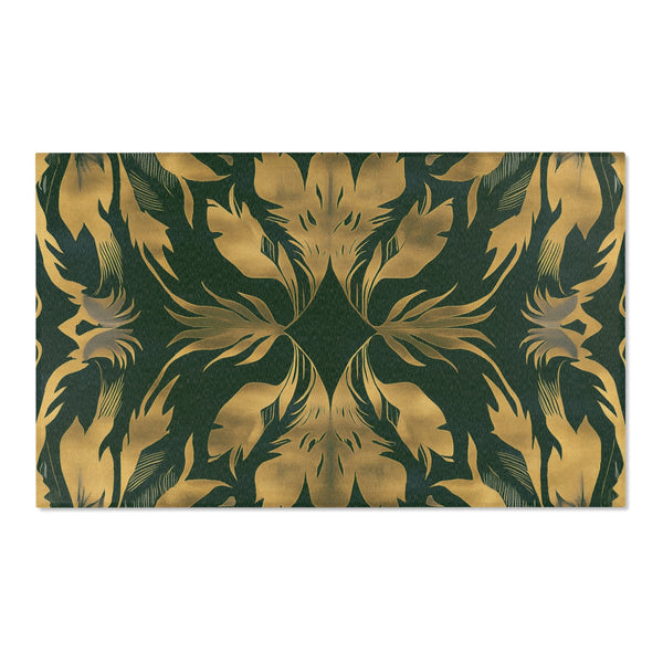 Exotic Feathers Emerald – Nature-Inspired Area Rug