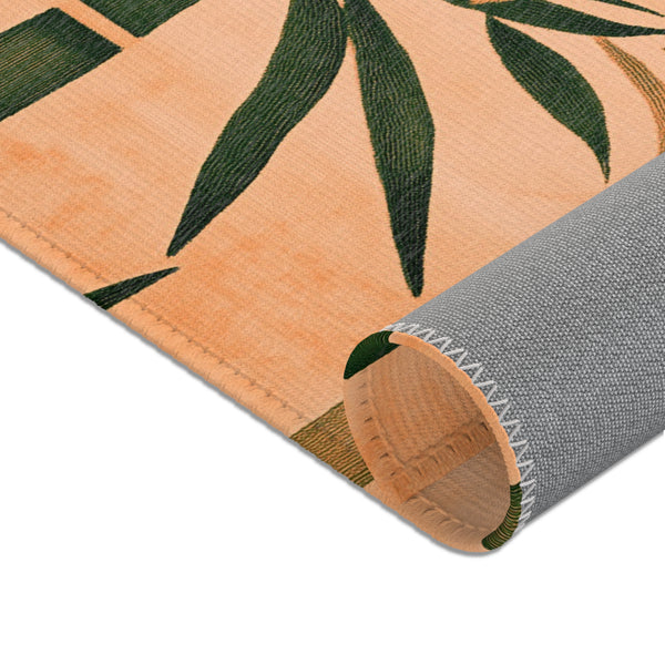 Sunset Bamboo – Nature-Inspired Area Rug