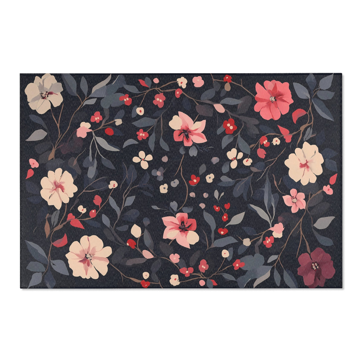 Timeless Bloom Rug - Nature-Inspired Floral Elegance