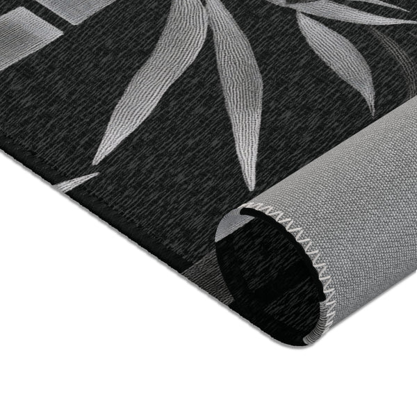 Midnight Bamboo – Nature-Inspired Area Rug