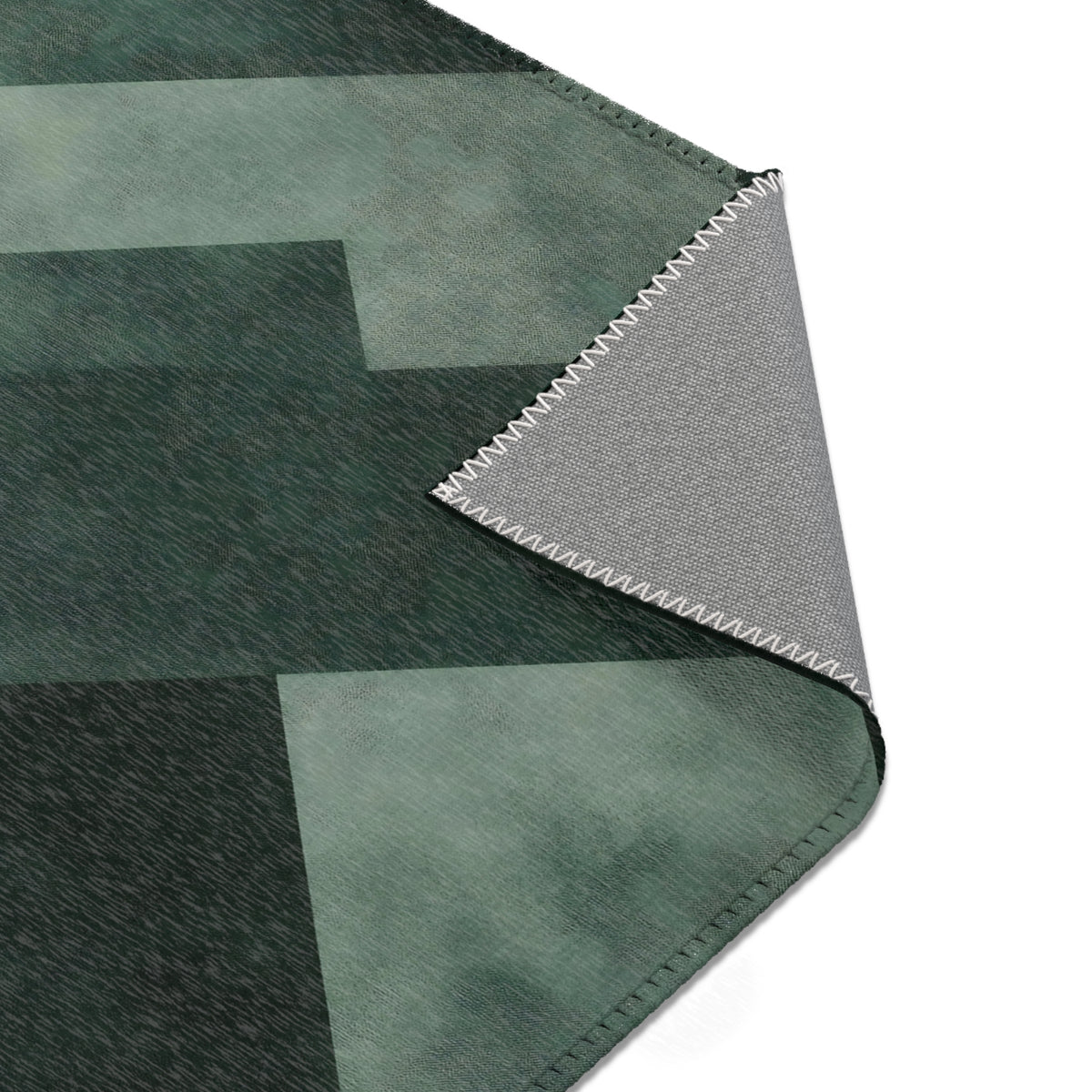 Modern Moss Geometric Area Rug for Stylish Home Décor