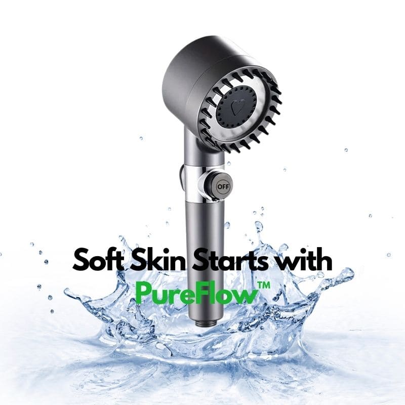 PureFlow™ - Filtered Shower Head - districtoasis -