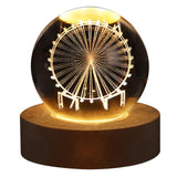 GlowSphere™ Crystal Ball Lamp - districtoasis - Ferris Wheel