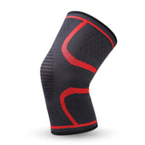 FlexFit Pro™ High-Performance Fitness Compression Knee Pad - districtoasis - Red / L