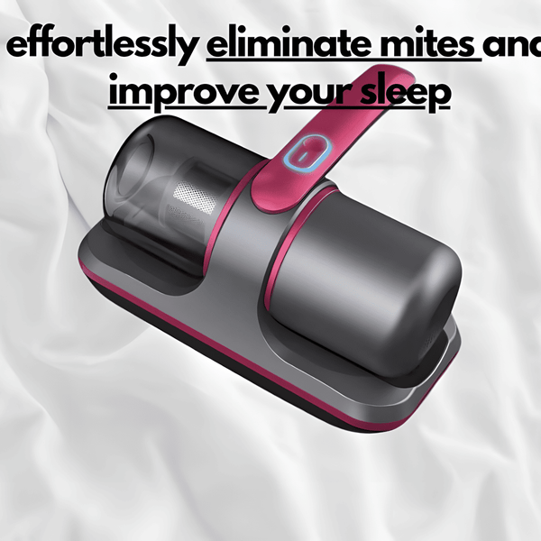 PureOasis™ - Portable Vacuum for Mites - districtoasis - Pink