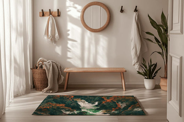 Taroko Dusk Bliss Rug - Tranquil Twilight Beauty