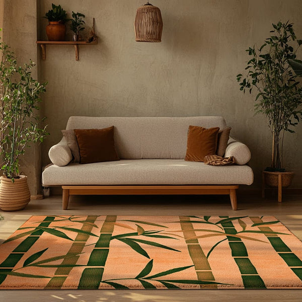 Oriental Bamboo Rug