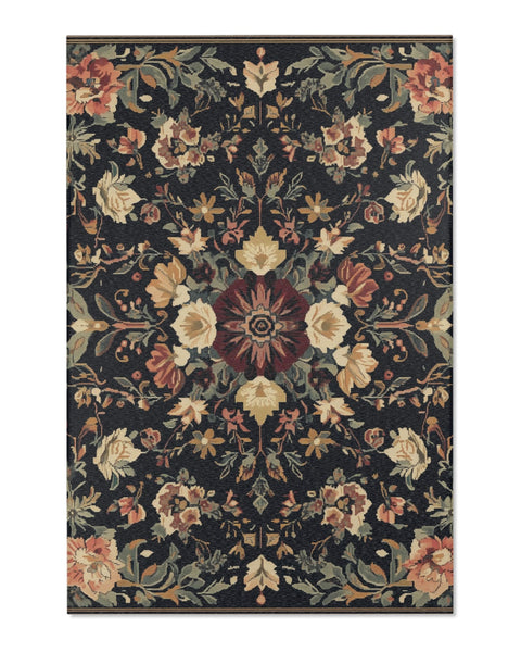 Midnight Bloom Rug