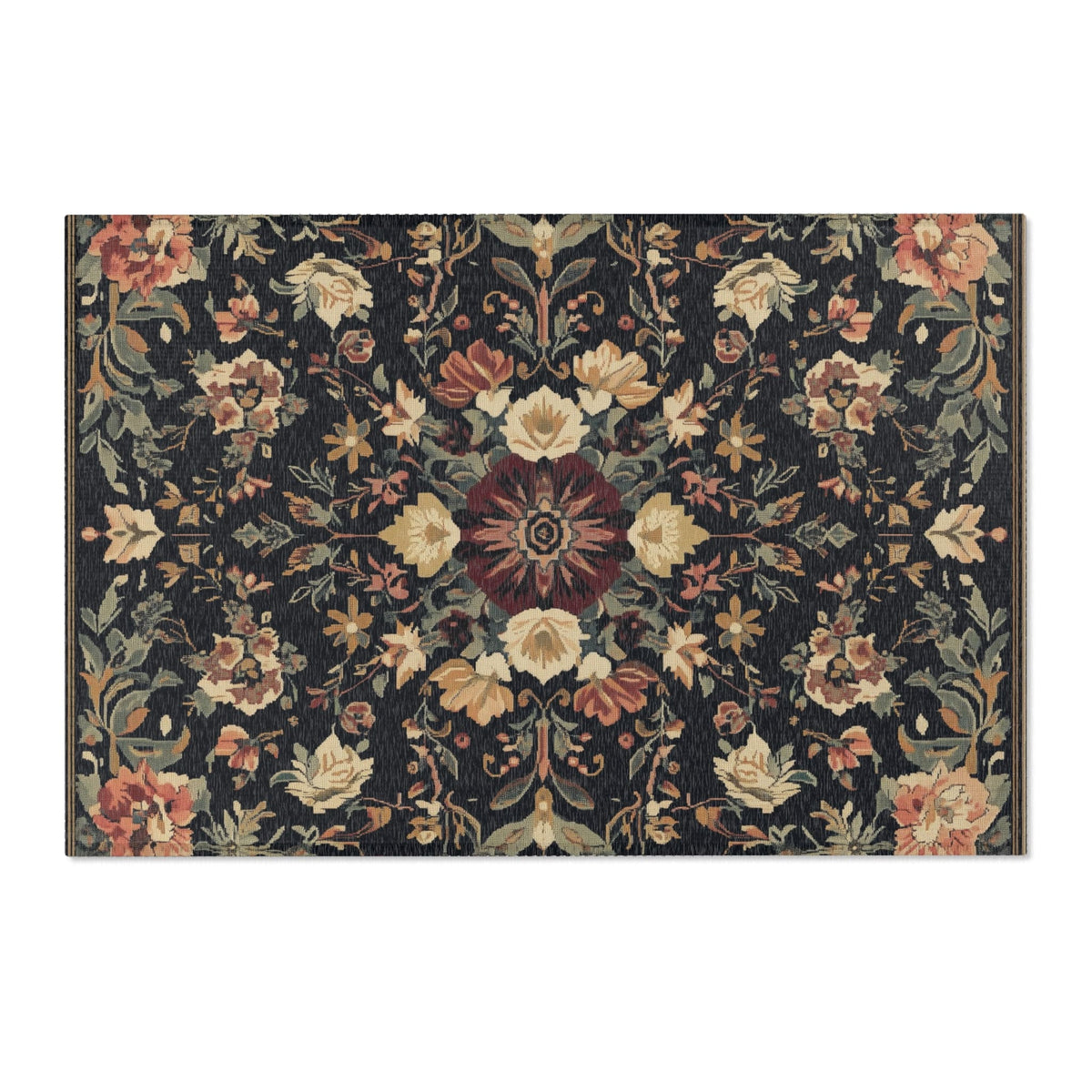 Midnight Bloom Rug