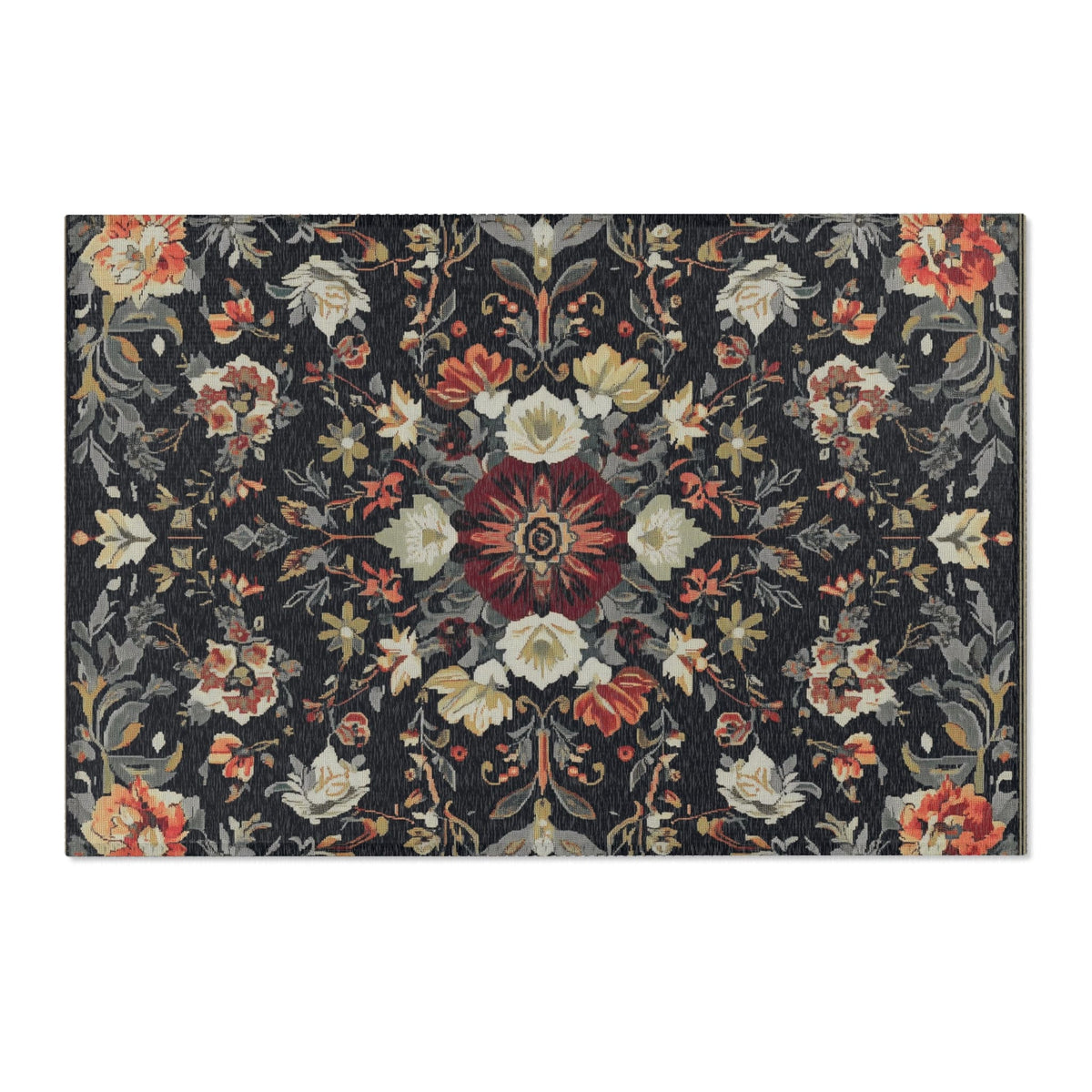 Midnight Bloom Rug