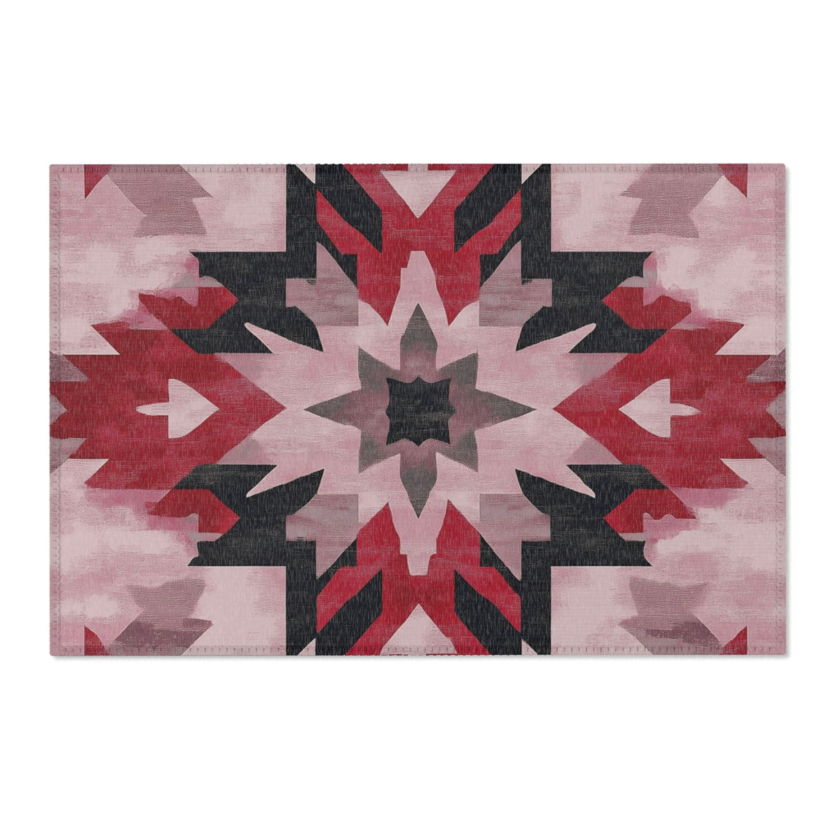 Bohemian Firelight Tapestry Rug | Nature - Inspired Rug by districtoasis