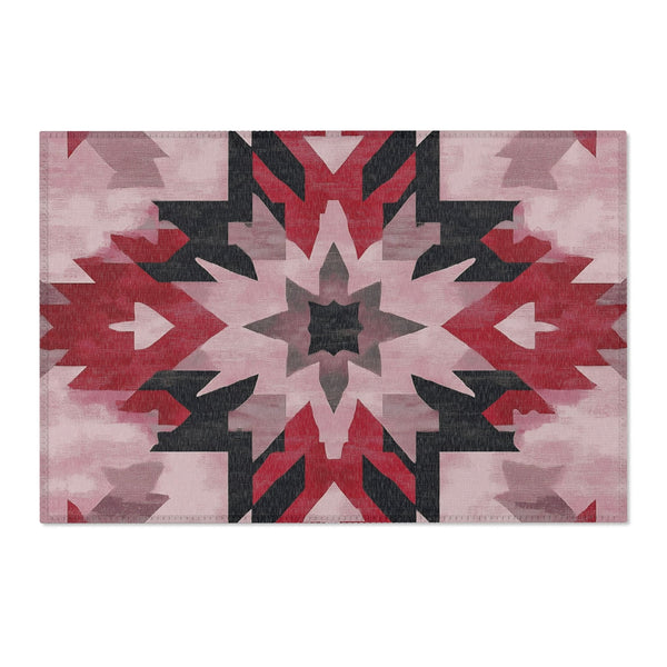 Bohemian Firelight Tapestry Rug | Nature - Inspired Rug by districtoasis