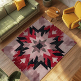 Bohemian Firelight Tapestry Rug | Nature - Inspired Rug by districtoasis