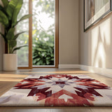 Bohemian Firelight Tapestry Rug | Nature - Inspired Rug by districtoasis