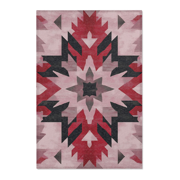 Bohemian Firelight Tapestry Rug | Nature - Inspired Rug by districtoasis